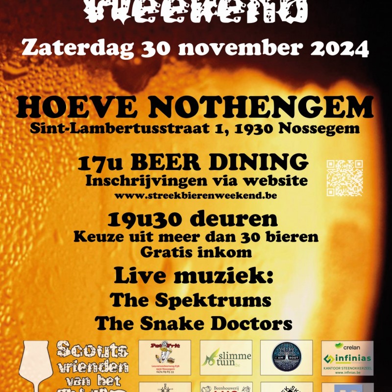 Affiche - Streekbierenweekend Zaventem 